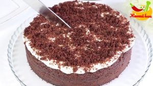 Рецепт Быстрый Торт к чаю! Все перемешал ложкой и в духовку