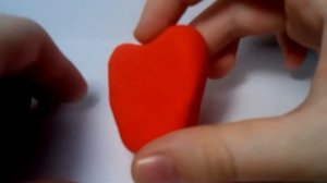 СЕРДЕЧКО ИЗ ЛЕГКОГО ПЛАСТИЛИНА