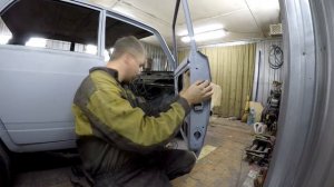 бесшумные замки ваз 2107+родные ручки (доработка ручек)