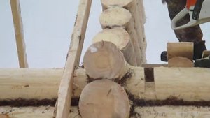 Фронтоны рубленные