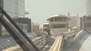 The Monorail in Dubai, UAE 2020 (Palm Jumeirah Monorail)