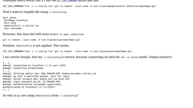DevOps & SysAdmins: Why is git not using identity set in ssh config file? смотреть онлайн