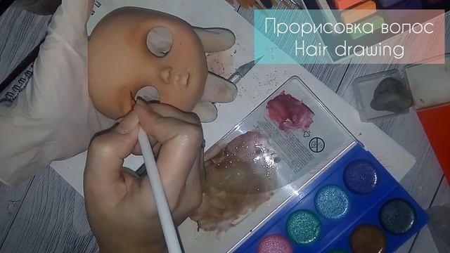 ООАК. Роспись Блайз. Макияж. Этап 2