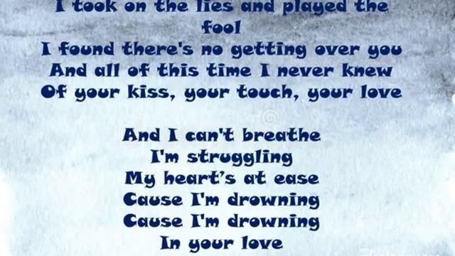 Drowning из фильма Статус обновлен песня , музыка,  DROWNING