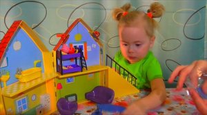 СВИНКА ПЕППА Дом Пеппы Открываем и Играем Видео для детей Peppa Pig