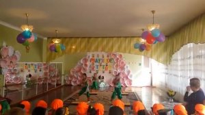 Танец на степах в детском саду #Горловка