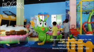 EPARK Caterpillar Bubble Pool，Indoor and outdoor bubble equipment，Playground children's bubble game