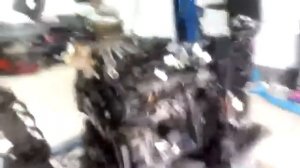 Toyota Estima 3 литровый снимаем движок