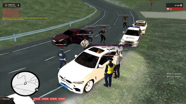 ЧТО БУДЕТ, ЕСЛИ ПРОЕХАТЬ 400 КМ В ЧАС ОКОЛО ДПС?! GTA:РОССИЯ С ГОЛОСОВЫМ ЧАТОМ! смотреть онлайн