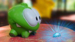 Видео для детей - Ам Ням нашел волшебный камень! Игры в детские игрушки для малышей