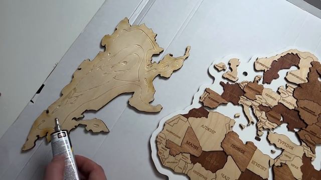 ДЕРЕВЯННАЯ КАРТА МИРА. РАСПАКОВКА И МОНТАЖ. ОФОРМЛЕНИЕ ИНТЕРЬЕРА. LAZER WOODY