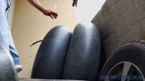 Колёса для караката..Камеры от камаза 9.00.20