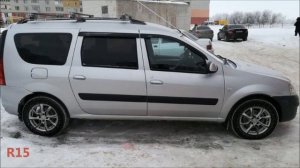 Мега подборка колёс и дисков на Лада Ларгус (LADA LARGUS )