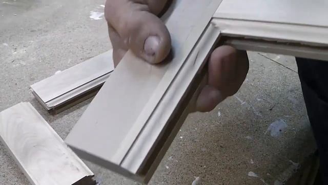 Как сделать мебельный фасад из массива дерева.
