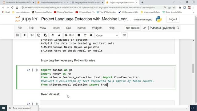Language Detection System using Python Programming || Detect an Unknown Language using Python смотреть онлайн