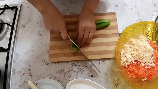 Салат" ВЕНЕЦИЯ " очень вкусный и сытный -Ани Кухня! смотреть онлайн