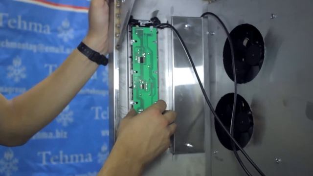 Замена пульта на индукционной плите "ТЕHМА" смотреть онлайн