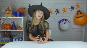 Магический ШАР ПРЕДСКАЗАНИЙ Хэллоуин отвечает на мои вопросы// Ведьмочка/Magic ball //Святослава