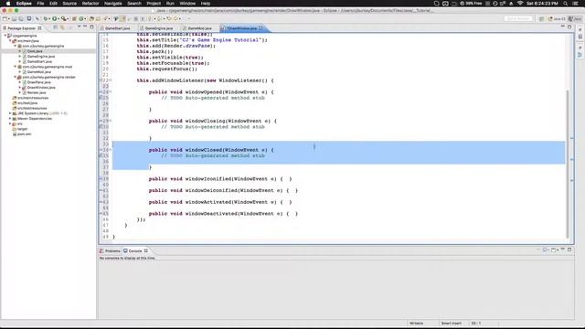 Java Game Engine Tutorial - Episode 2 - Starting Drawing! смотреть онлайн