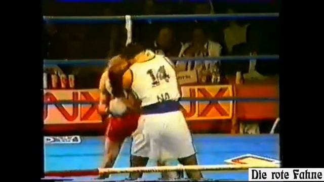 Shawn O'Sullivan (Canada) vs Armando Martinez (Cuba), 1981