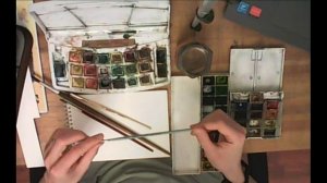 АКВАРЕЛЬ С НУЛЯ 1 УРОК С ХУДОЖНИКОМ ФЕДОРОМ УСАЧЕВЫМ