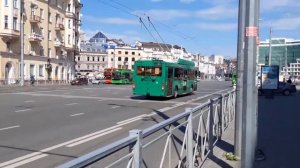"3 траллика подряд"! Казанские троллейбусы Тролза 5275.03 "Оптима" и ВМЗ-5298.01 "Авангард" в Казан