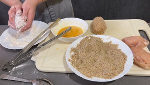 Домашние Куриные котлеты с Сыром в кляре Рецепт. Котлета по Киевски. Простые рецепты. Food Time