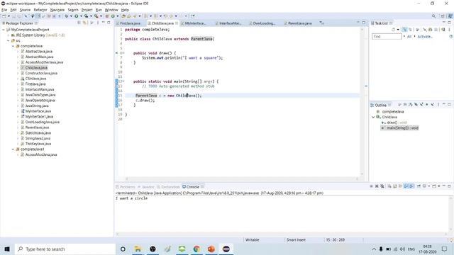 Method Overriding Java in Tamil | Learn Java in Tamil | Java Tamil Vathiyar | Part - 30 смотреть онлайн