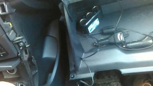 Прячем провода в салоне Toyota Corolla 2008 г.