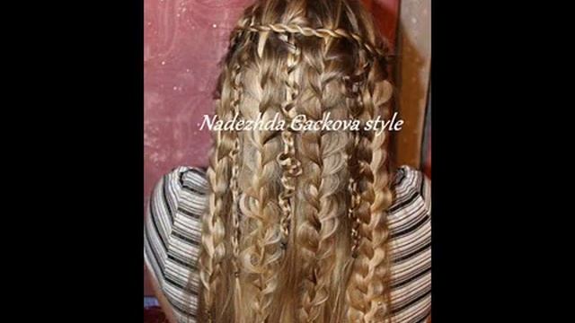 Косы, Вечерние прически, Создание образов2часть смотреть онлайн