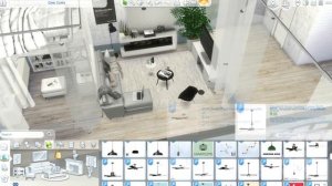 The Sims 4: Build | Pinterest Clean Modern Studio + CC LIST