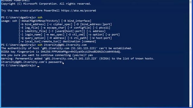16 Setup SSH Keys using Windows Powershell смотреть онлайн