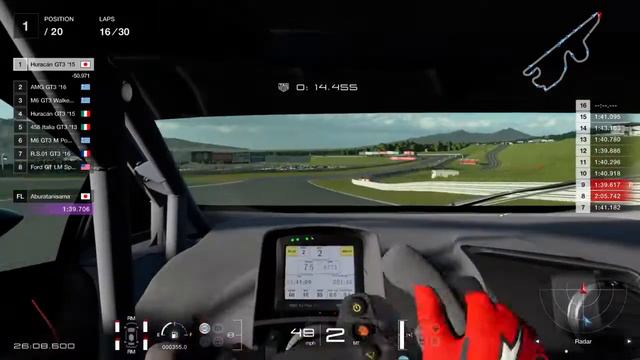 Gran Turismo Sport GT League in Fuji Endurance GT3 смотреть онлайн