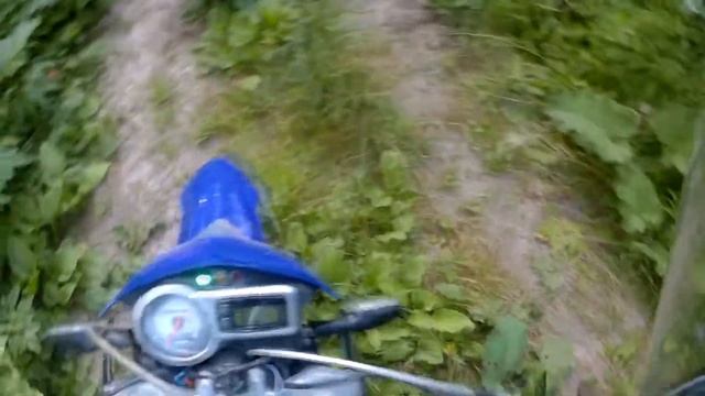 Прохват по квадроциклетной дорожке Stels Trigger 50 SM