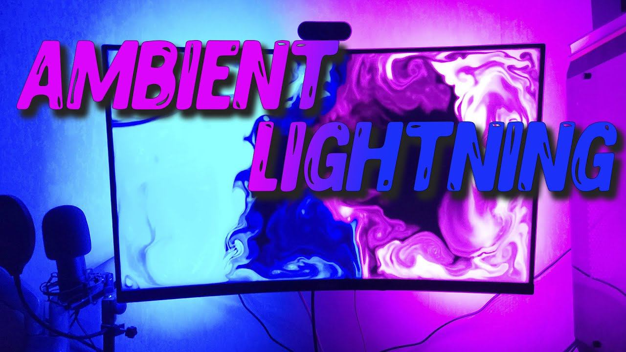 Ambilight подсветка для монитора Asus VG32VQ #Aliexpress смотреть онлайн