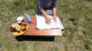 Баранья нога в земле запеченная Азербайджанская Кухня Деревенская Кухня Рецепты бабушки