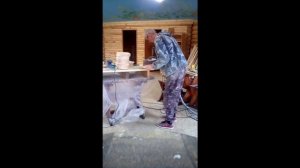 Изготовление деревянной лестницы прямо на объекте часть 3