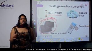 4 Class 6 ICT C1S4 - Computer Languages - Fourth generation Computer Language