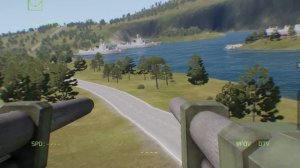 Shock the World! US Giant Tank Successfully Destroys Russian Tank Convoy in Bakhmut City- ARMA 3