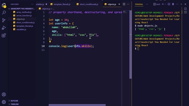 JavaScript Essentials for React: A Beginner-Friendly  বাংলা টিউটোরিয়াল