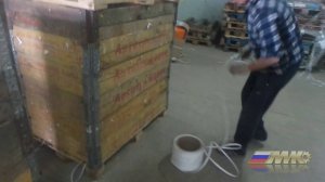 (#9, упаковка бетоносмесителя).Российская бетономешалка МиК Профессионал