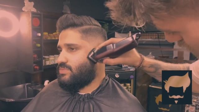 POMPADOUR + BARBA QUADRADA | BARBEARIA RODRIGUES 2020 смотреть онлайн