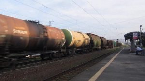 Электровоз ВЛ80С-1085 с грузовым поездом станция Толоконцево 24.07.2019