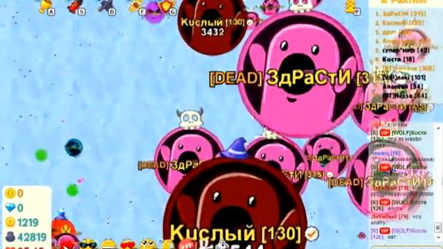 Голодные Игры - круче Агарио | #1 | 48 000 МАССЫ!!!!! смотреть онлайн