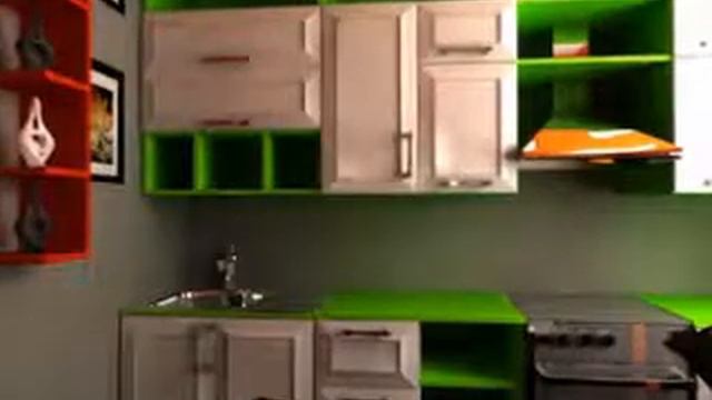 дизайн кухни эргонномично заполняющий кухонное пространство смотреть онлайн