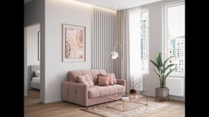 Обзор дизайна MOON 015 (прямой диван с механизмом аккордеон)