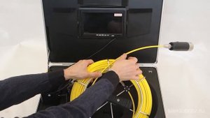 эндоскоп камера для труб канализации GR 02 42мм 60м dual телеинспекция трубопроводов