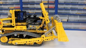 LEGO Technic Bulldozer 8275 Review – Моторизованный Бульдозер – Легенды ЛЕГО Техник – Обзор №8