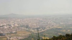 Tetouan, Morocco - city panorama from Mt. Bouanan