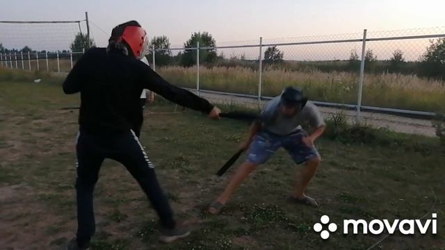 спочан - японское фехтование. Бой на кинжалах танто - 45 см